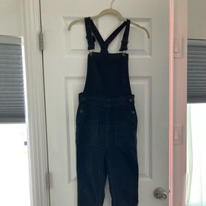 Madewell Black Overalls